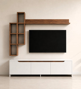 spyder craft matte finish tv entertainment unit tv stand and decore engineered wood tv entertainment unit