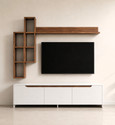 Spyder Craft Matte Finish TV Entertainment Unit Tv Stand And Decore Engineered Wood TV Entertainment Unit
