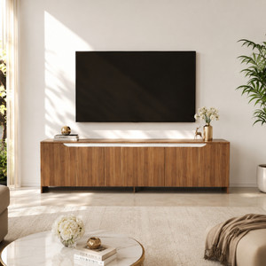 spyder craft matte finished tv unit stand cabinet with storage engineered wood tv entertainment unit