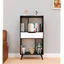 Spyder Craft Modern Simple Engineered Wood Book Shelf, for Living Room, Kids Room, Book Storage, Book Case, Study Room Furniture (Yellow &amp; White)