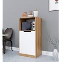 Spyder Craft Multipurpose Matte Finish Floor Standing Storage Cabinet for Living Room and Kitchen |Bedroom| Office Engineered Wood Kitchen Cabinet, Easy to Assemble -1 Year Warranty Color- Oak