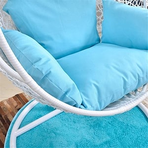 spyder craft single seater hammock swing chair with stand and cushion for patio balcony garden terrace living room relaxing chair jhula