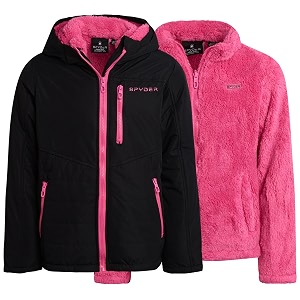 Spyder Girls 3 in 1 System Jacket
