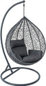 SPYDER HOME DECORE Single Seater Swing chair With Stand And Cushion For Adult Iron Hammock (Grey, Steel, DIY(Do-It-Yourself))
