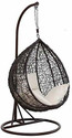 SPYDER HOME DECORE Swing Chair with Stand And Cushion For Adult Iron Hammock (Beige, Beige, DIY(Do-It-Yourself))