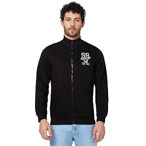 Spykar Blended Slim Fit Round Neck Full