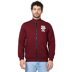 Spykar Blended Slim Fit Round Neck Full