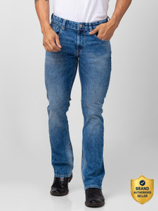 Spykar Boot-Leg Men Blue Jeans