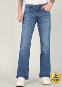 Spykar Boot-Leg Men Blue Jeans
