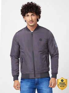 Spykar Full Sleeve Solid Men Jacket