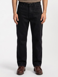 Spykar Loose Fit Men Black Jeans
