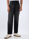 Spykar Loose Fit Men Black Jeans