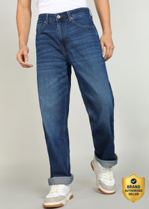 Spykar Loose Fit Men Blue Jeans