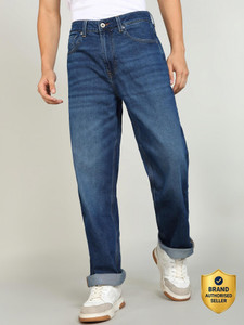 Spykar Loose Fit Men Blue Jeans
