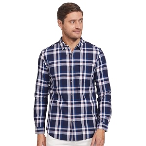 Spykar Mens Checked Slim Fit Shirt