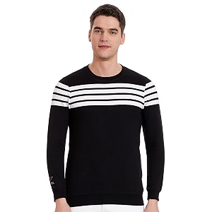 Spykar Mens Cotton Round Neck Sweatshirt