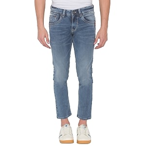 Spykar Mens Cotton Skinny Low Rise Jeans