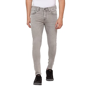 Spykar Mens Mid Rise Kano Fit Jeans