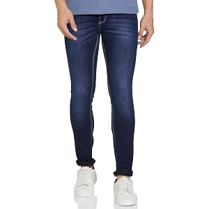 Spykar Mens Mid Rise Skinny Jeans