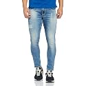 Spykar Men39s Mid Rise Mid Tone Wash
