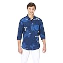 Spykar Men39s Printed Slim Fit Shirt