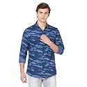 Spykar Men39s Printed Slim Fit Shirt