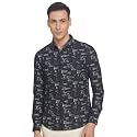 Spykar Men Printed Full Sleeve Slim Fit