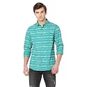 Spykar Men39s Printed Slim Fit Shirt