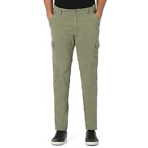 Spykar Mens Regular Cargo Pants
