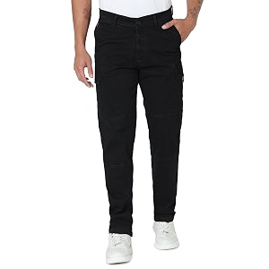 Spykar Mens Regular Cargo Pants