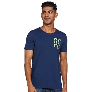 Spykar Mens Regular Fit T-Shirt