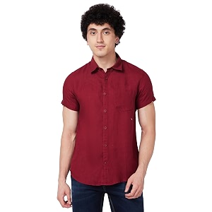 Spykar Mens Regular Fit N A Half