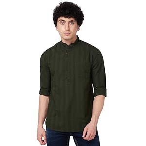 spykar men39s regular fit na full sleeve solid casual shirts