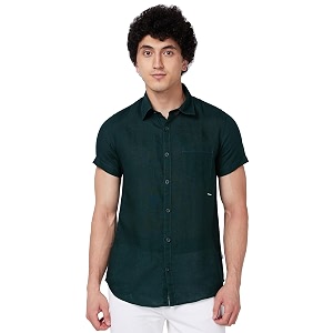 Spykar Mens Regular Fit N A Half
