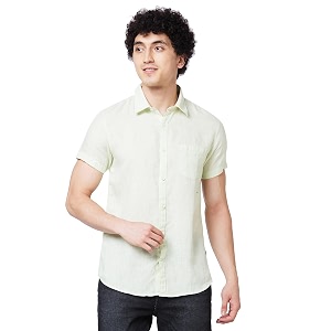 Spykar Mens Regular Fit N A Half