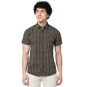 Spykar Mens Regular Fit N A Half