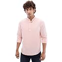 Spykar Men's Regular Fit N/A Full Sleeve Solid Casual Shirts