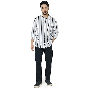Spykar Mens Relaxed Fit N A Half