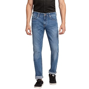 Spykar Mens Ricoardo Fit Comfort Fit Jeans