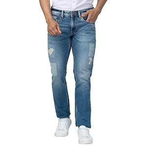 Spykar Mens Rover Regular Fit Mid Rise