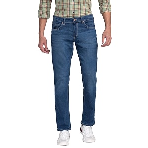 Spykar Mens Rover Regular Fit Mid Rise