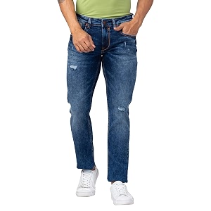 Spykar Mens Rover Regular Fit Mid Rise