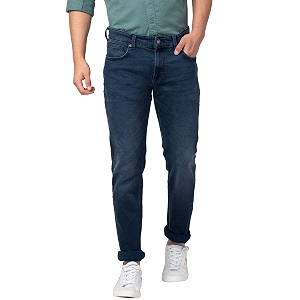 Spykar Mens Rover Regular Fit Mid Rise
