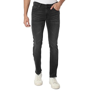 Spykar Mens Skinny Casual Pants