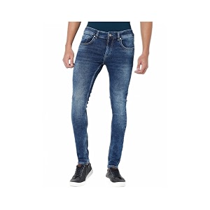 Spykar Mens Skinny Fit Jeans