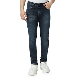 Spykar Mens Slim Fit Low Rise Casual