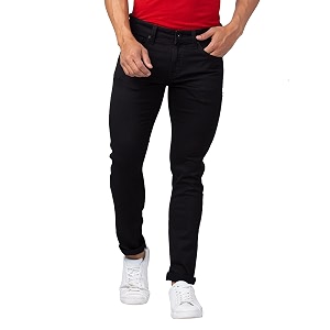 Spykar Mens Slim Fit Low Rise Casual