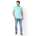 Spykar Men39s Slim Fit Polo Neck Half