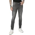 Spykar Men's Slim Fit Mid Rise Kano Mid-Rise Jeans (Ankle Length)