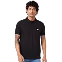 Spykar Men's Slim Fit Polo Neck Half Sleeve Solid Casual T-Shirt